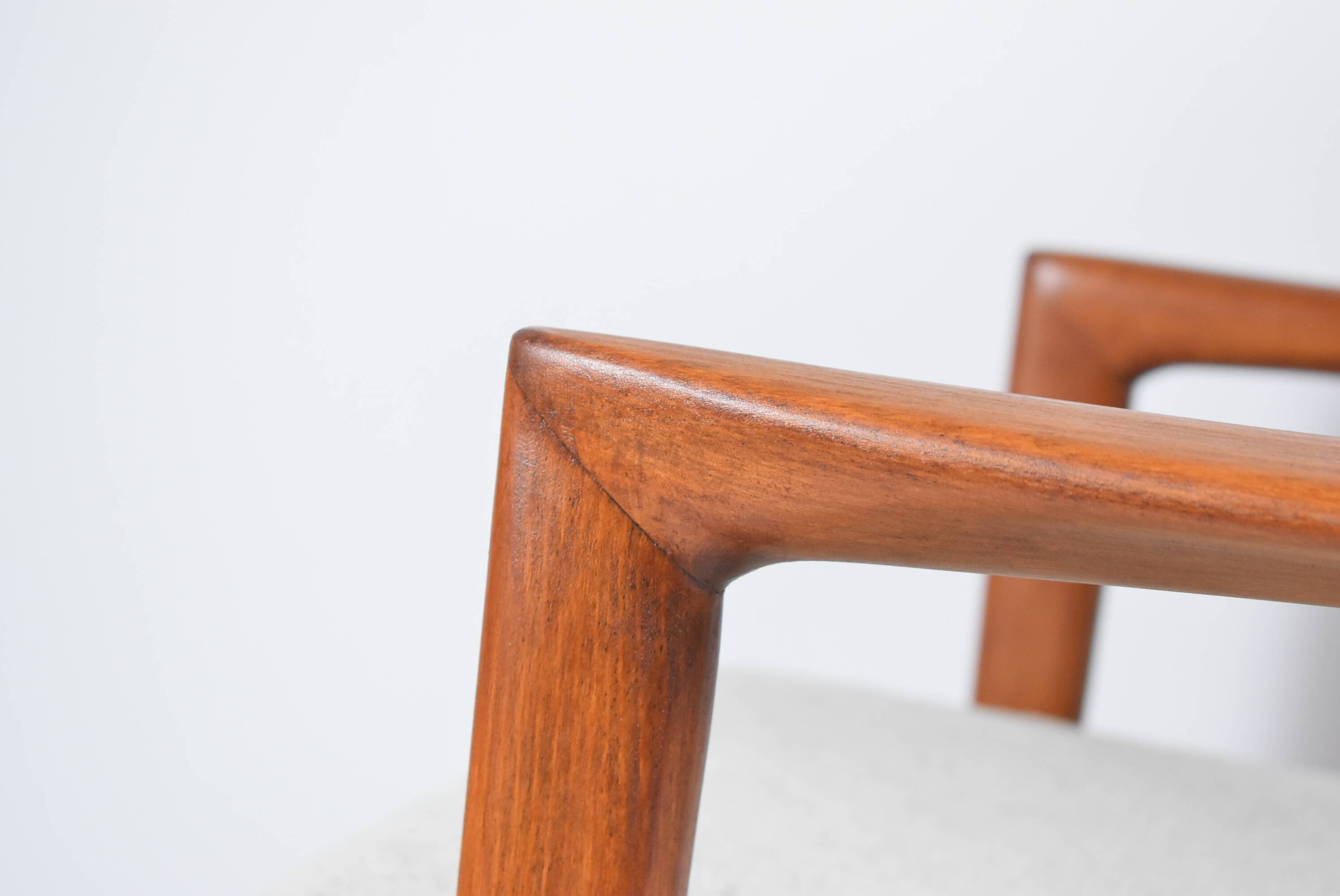 Original armchair fully restored, Scandinavian icon of 60s