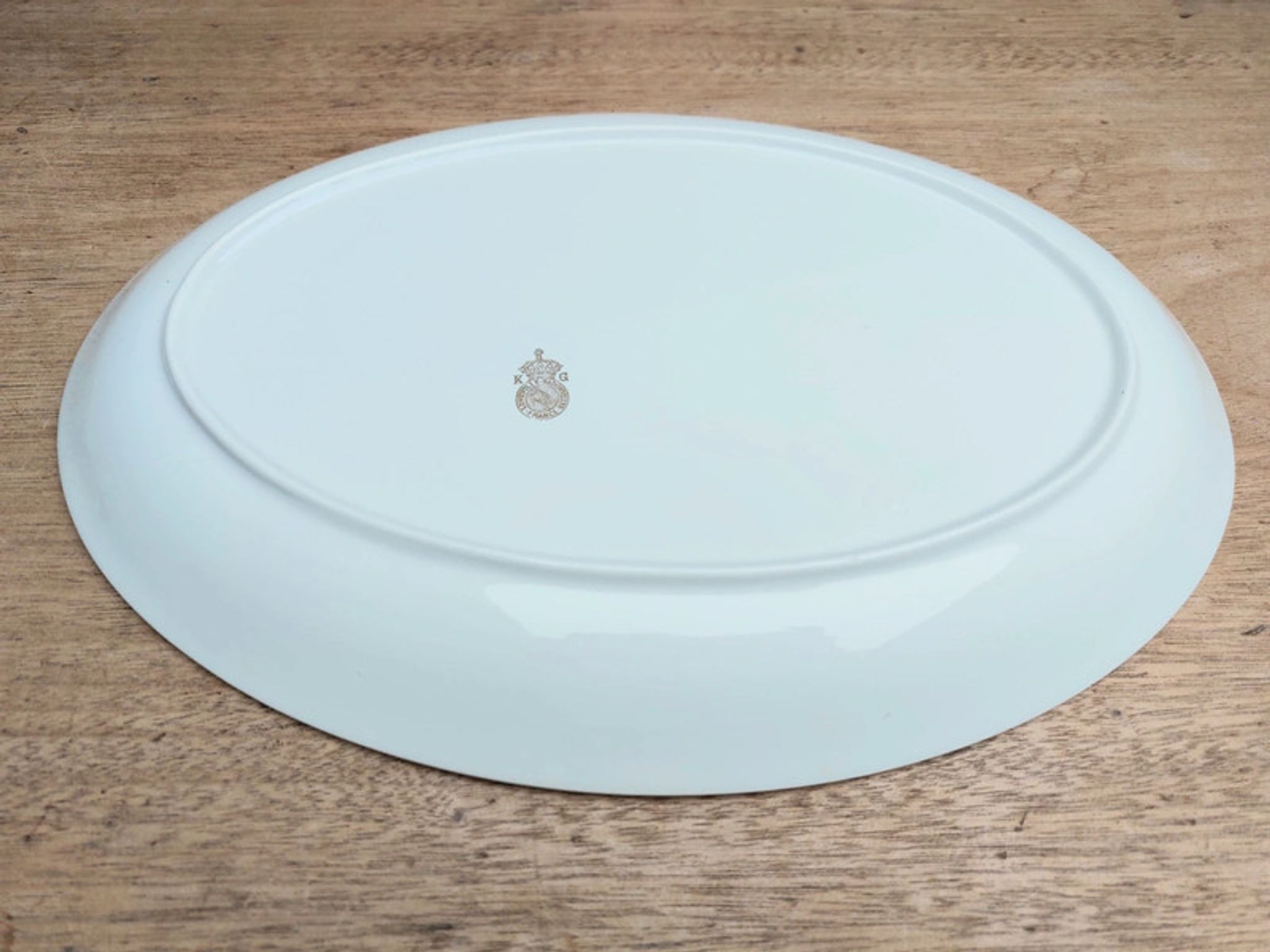 Lunéville Badonviller vegetable serving tray