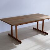 Borge Mogensen model 6286 oak dining table