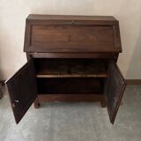 Wooden folding secretary