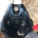 Old pair of roller skates germina metal black