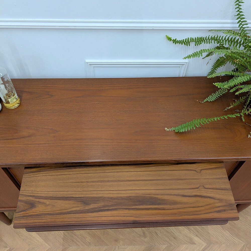 Vintage teak enfilade from the 1960s.