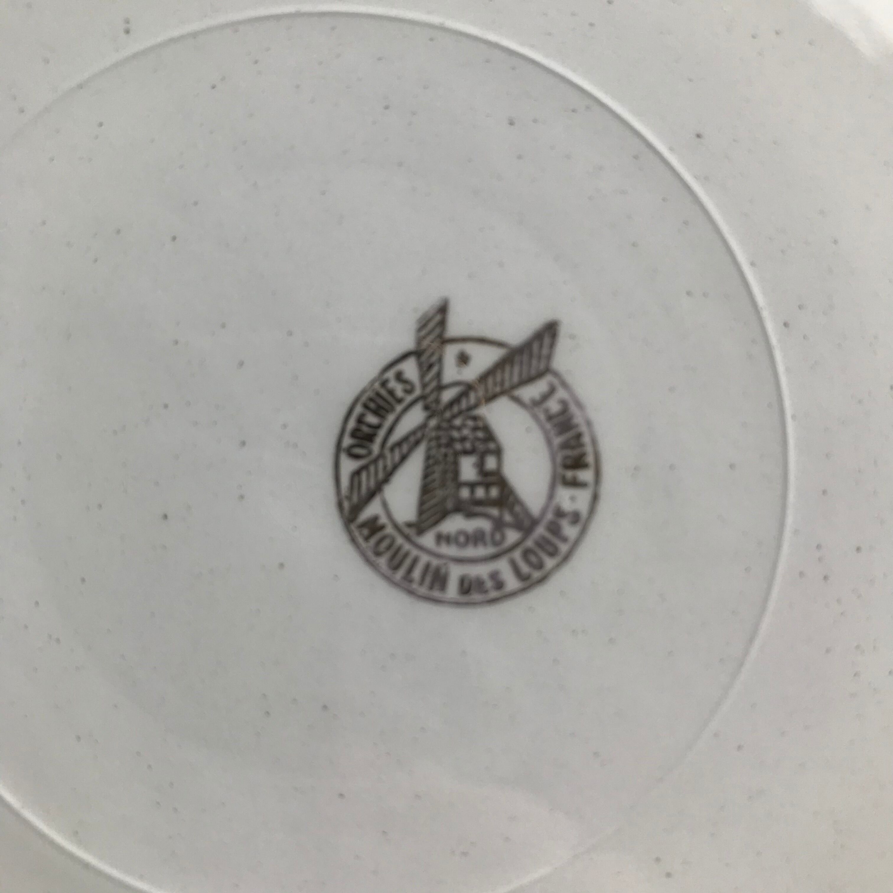 Series of 6 vintage plates