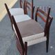 Série de 4 chaises scandinave vers 1960