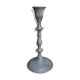 Gray patinated bronze candlestick