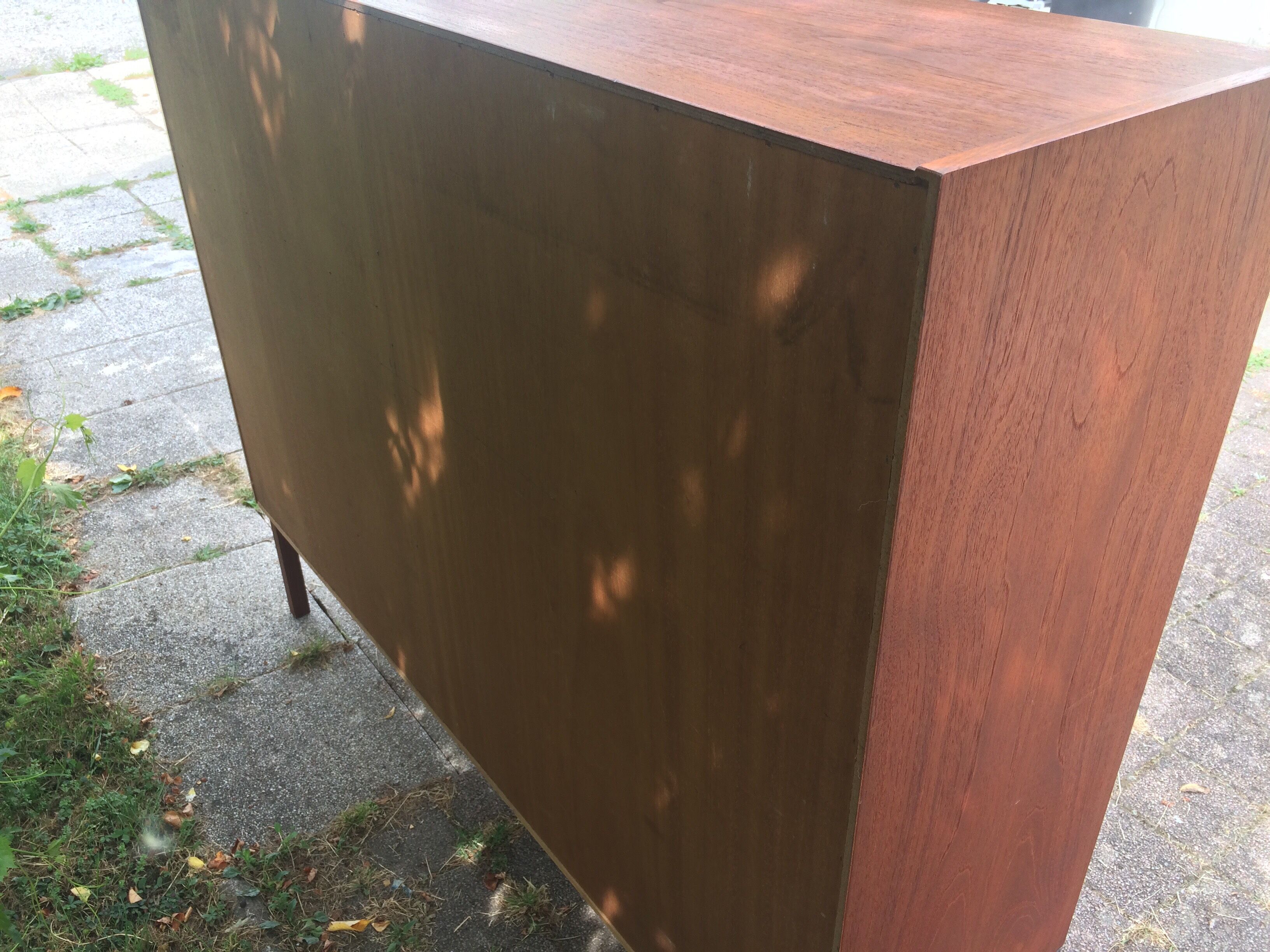 Vintage dark wood buffet