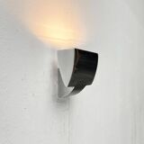 Vintage Postmodern Spanish wall sconces model Arqui Pe in aluminium by O. & S. Devesa for Metalarte, 1990s, set of 2