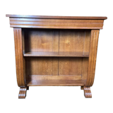 Art deco period console in restored oak