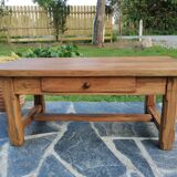 Solid oak farm coffee table