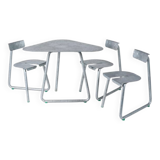Atelier Serruys 2022 table and three chairs set