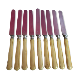 Lot de 9 couteaux à