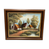 Painting Landscape at the Hamlet
