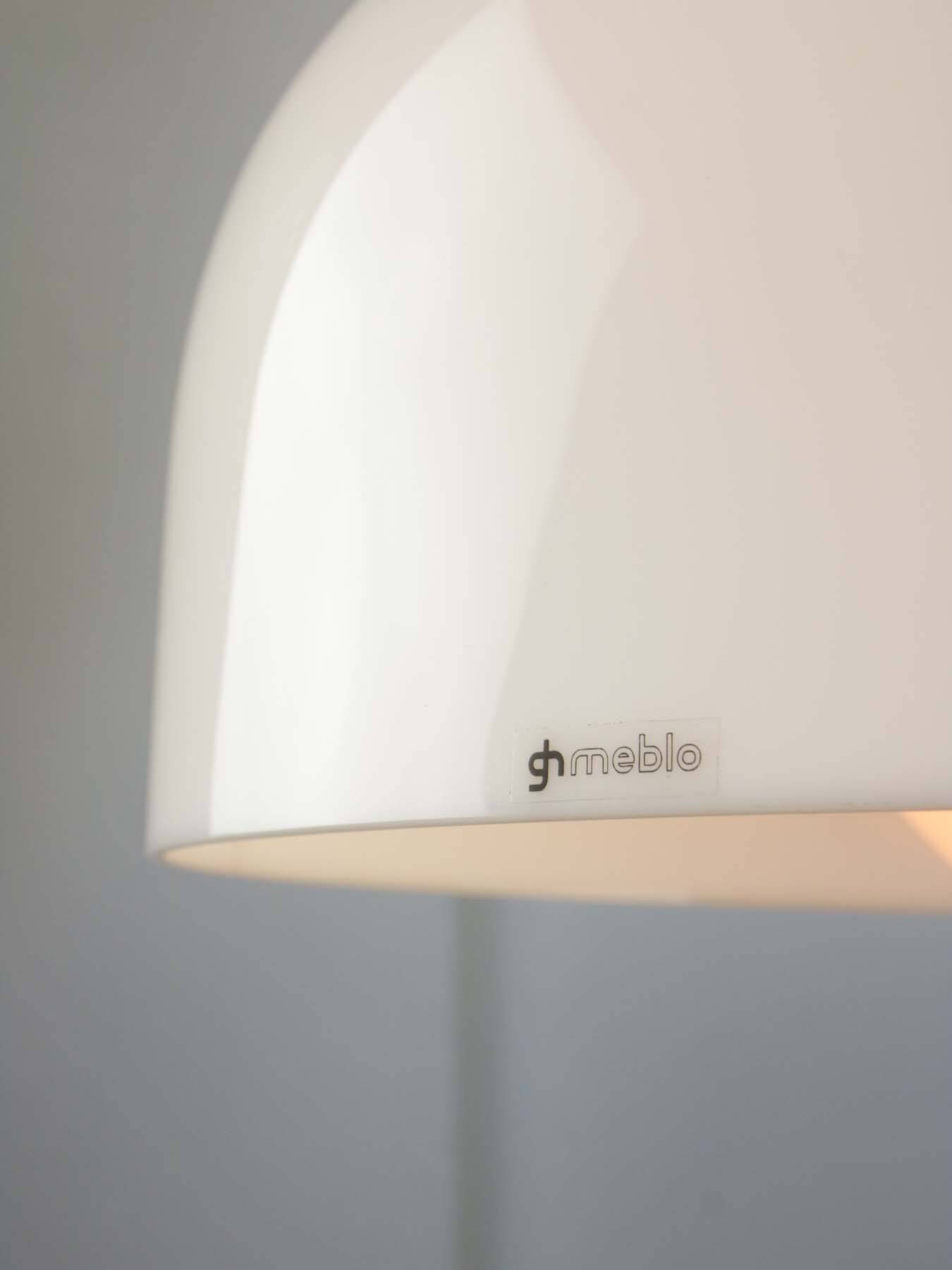 Large Space Age Pendant in White from Guzzini, 1970s
