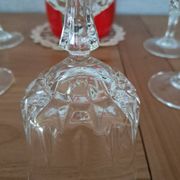 6 verres à vin blanc en cristal d arques Modèle Germain