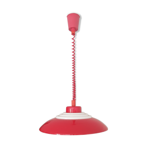 Suspension en métal - rouge