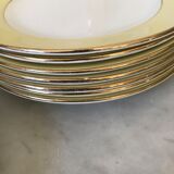 10 saint-amand dessert plates