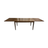 Danish teak expandable dining table