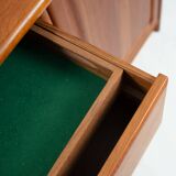 Danish teak Dyrlund sideboard with drawers and doors