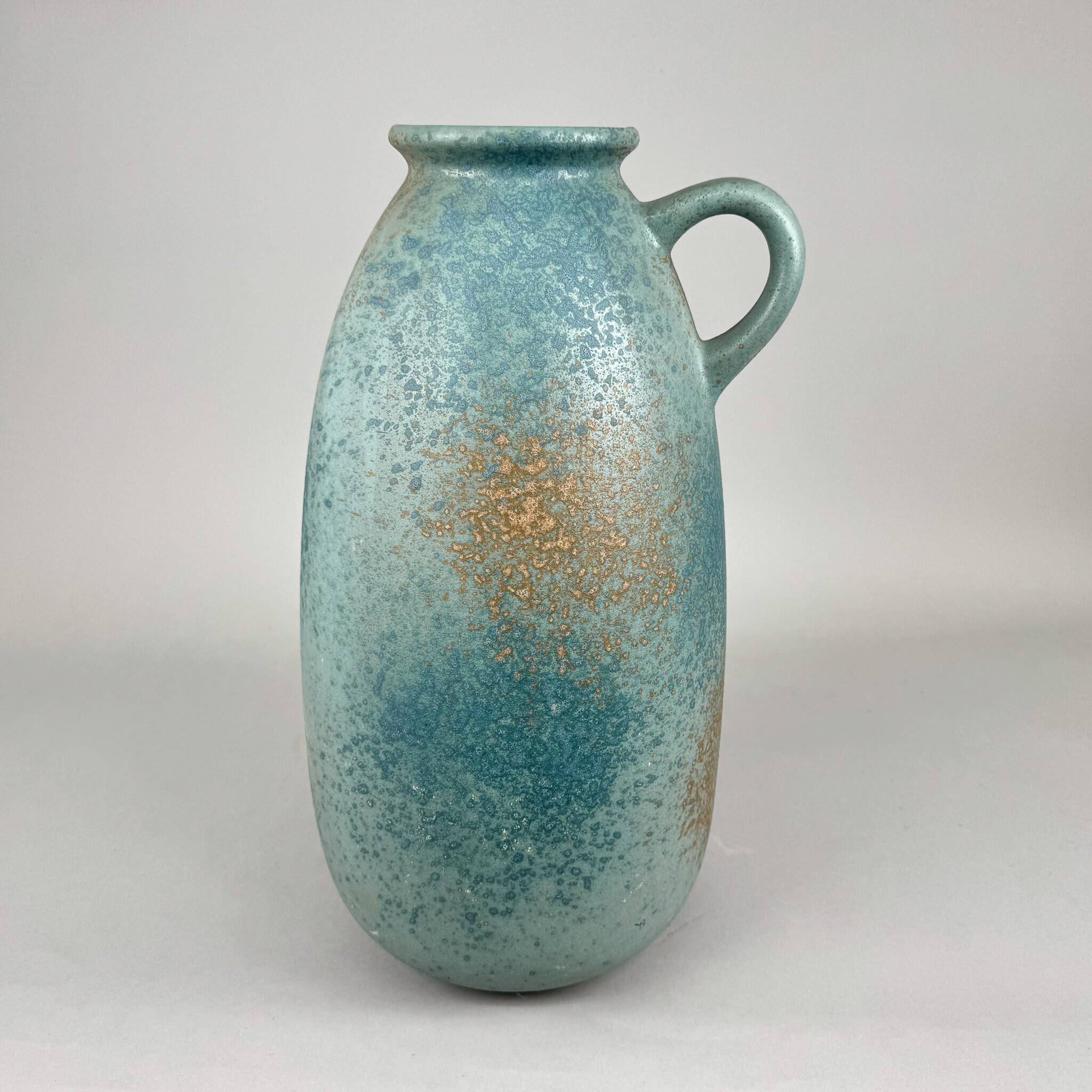 Large German Pottery Floor Vase by Scheurich Keramik, 1970's