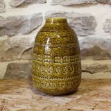 Ceramic vase glazed by Aldo Londi for Bitossi