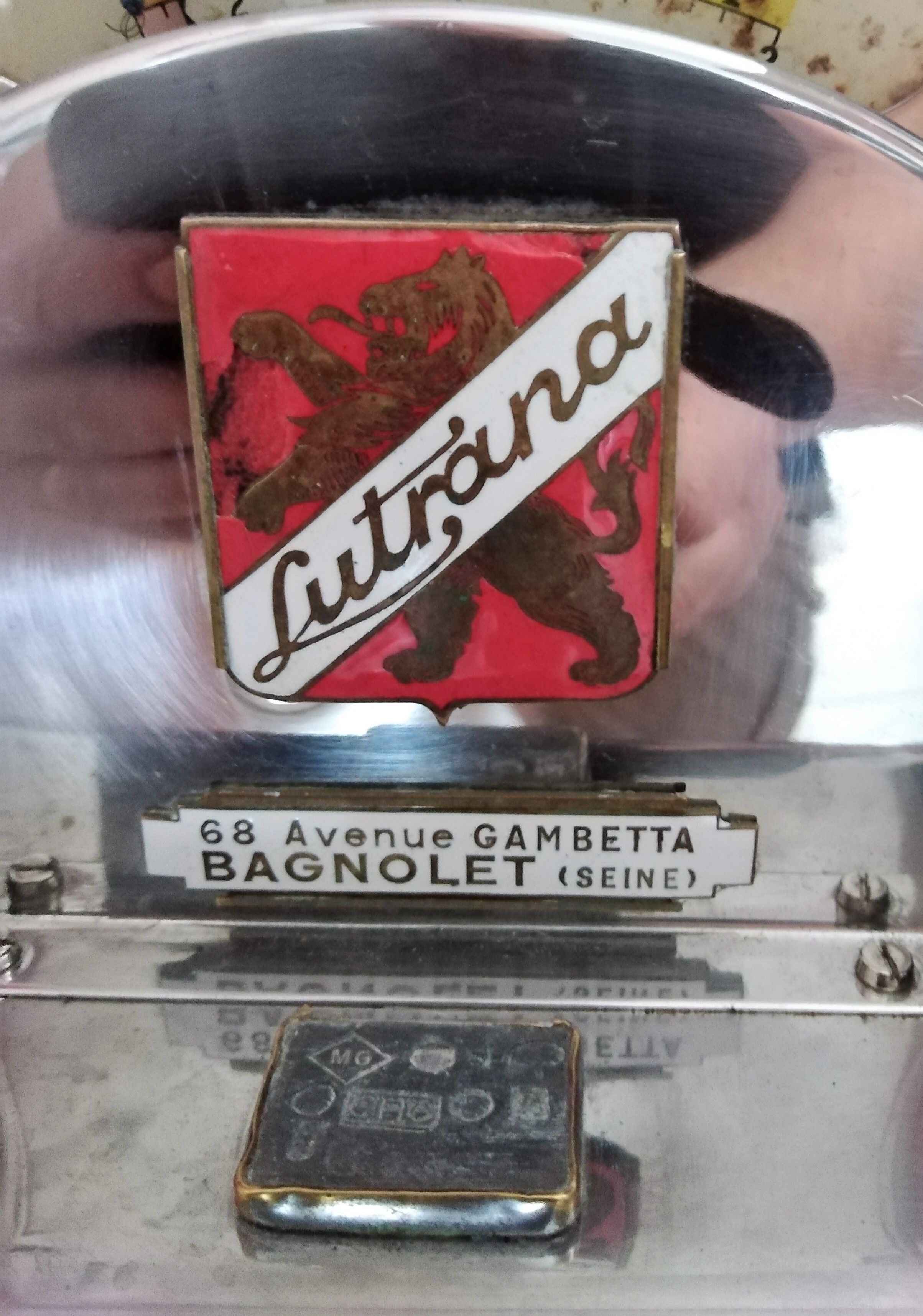 Lutrana inox butcher scale