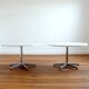 Round coffee tables 60s / 70s vintage Werzalit