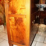 Louis XVI period light mahogany secretary