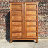 Vintage René Gabriel wardrobe, old furniture known as disaster victims
