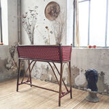 Rattan and rilsan planter