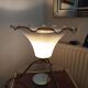 Tulip lamp in opaline - Art Deco -