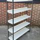 Tomado shelving unit Free standing in metal and gray - 1960s Dutch Design