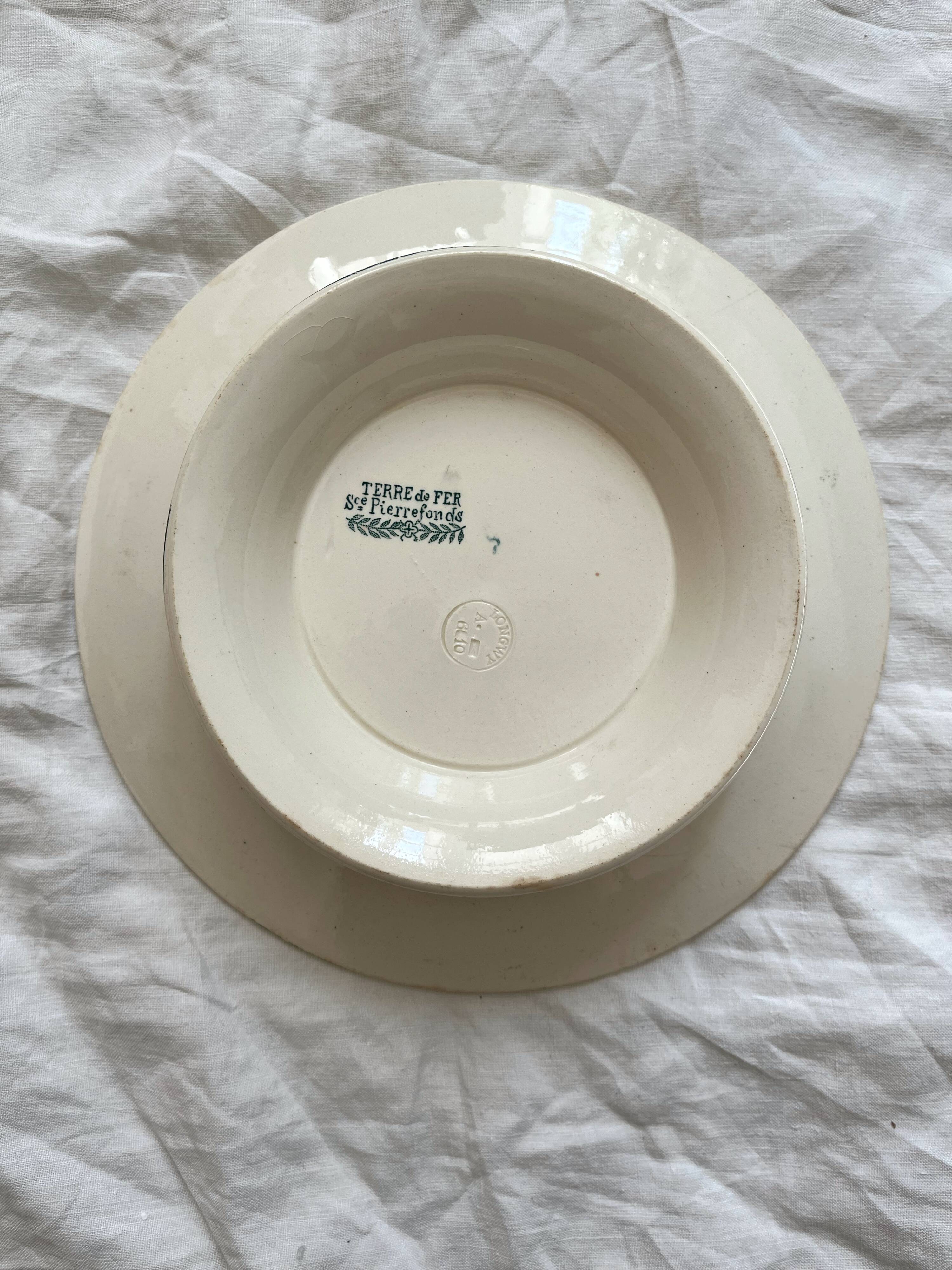 Compotier low in iron sce pierrefonds, longwy