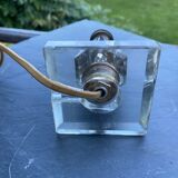 Art Deco crystal lamp base