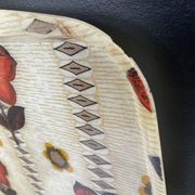 1970s vintage Alpac fibreglass plateau