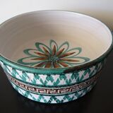 Ceramic salad bowl Robert Picault Vallauris an 70