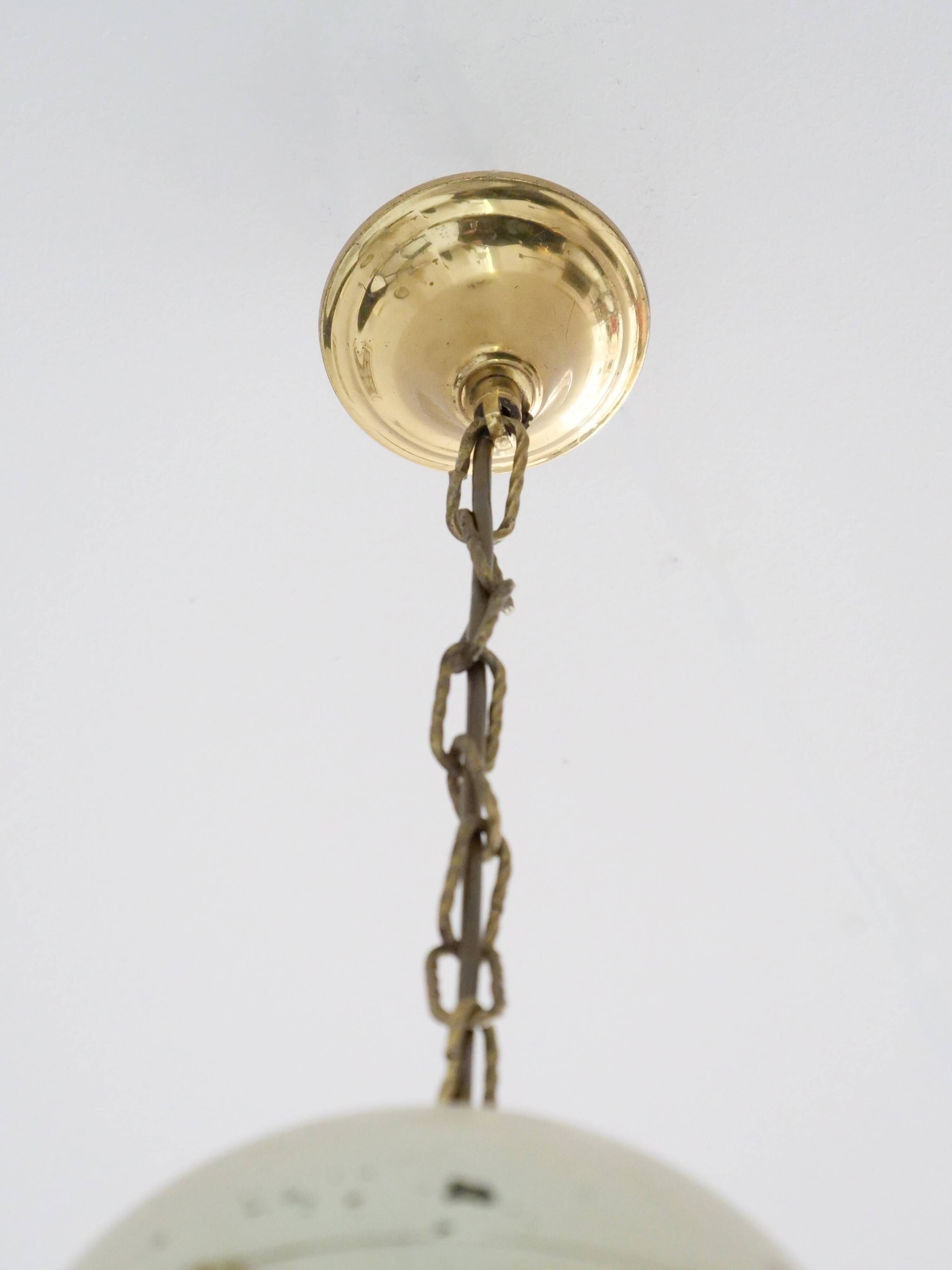Lustre Montgolfière d'époque 50