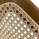 Retro rattan lounge chair / armchair / single-seater armchair