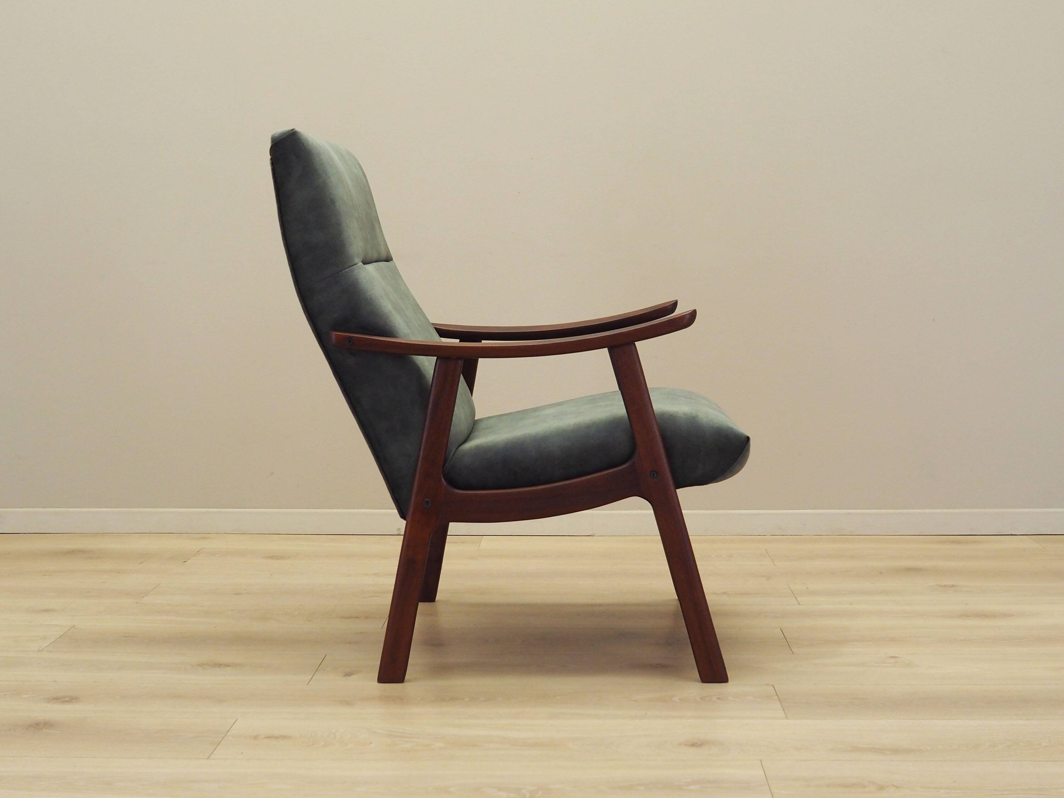 Teak armchair, Danish design, 1970s, production: Denmark