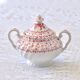 Johnson & Bros "Rose Bouquet" Antique Porcelain Coffee Set