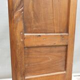 Walnut glazed bookcase with nineteenth century rose window