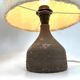 1960s Ceramic Table lamps With Original Fabric Shade From Krösselbach