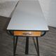 Old double desk with its vintage chair 50