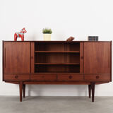 Teak highboard, Danish design, 1960s, production: Denmark