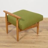 Oak Model J 65  Stool  by Ejvind A. Johansson for FDB Møbler, Denmark, 1950s