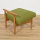Oak Model J 65  Stool  by Ejvind A. Johansson for FDB Møbler, Denmark, 1950s