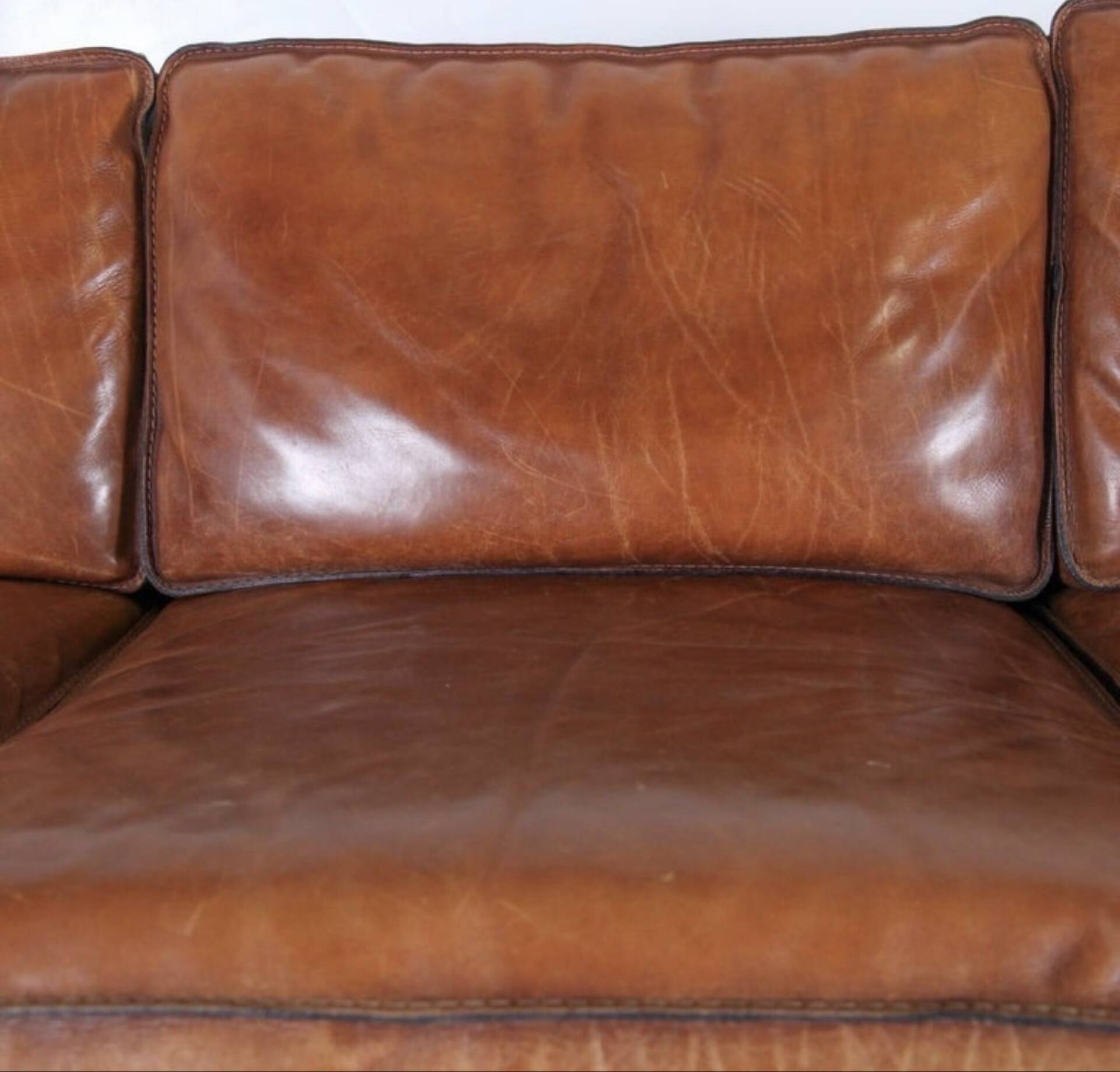 Canapé cuir 3 places Roche Bobois