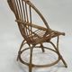 Vintage rattan chair by Dirk van Sliedregt Rohe Noordwolde 1960 in the Netherlands