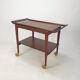 Mid-century italian teak trolley, 1960's