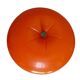 Vintage apple red orange ice bucket