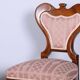 Biedermeier Oak Seating Set in Walnut, Austria, 1840s, Set of 5